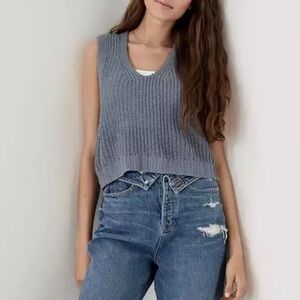 NEW American Eagle Knit Sweater Tank Top Sweater Vest